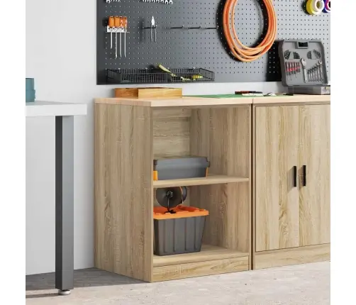 Garažo Spinta, 60X51X85 cm Pušies Medienos Masyvas