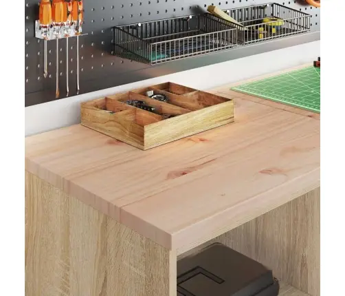 Garažo Spinta, 60X51X85 cm Pušies Medienos Masyvas