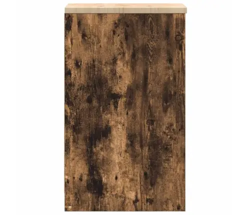 Garažo Spinta, 30X51X85 cm Pušies Medienos Masyvas