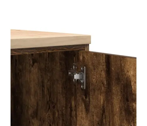 Garažo Spinta, 30X51X85 cm Pušies Medienos Masyvas