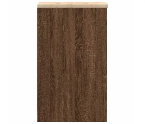 Garaaži Hoiukapp, Pruun Tamm 30X51X85 cm Männipuit