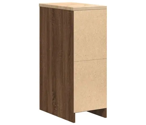 Garaaži Hoiukapp, Pruun Tamm 30X51X85 cm Männipuit