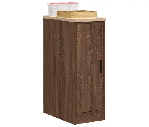 Garaaži Hoiukapp, Pruun Tamm 30X51X85 cm Männipuit