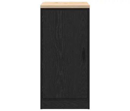 Garaaži Hoiukapp, Must 40X51X85 cm Männipuit
