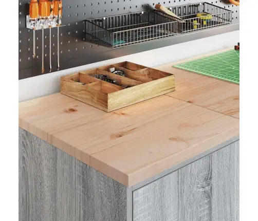 Garažo Spinta, 40X51X85 cm Pušies Medienos Masyvas