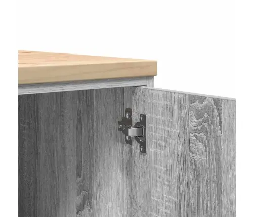 Garažo Spinta, 40X51X85 cm Pušies Medienos Masyvas