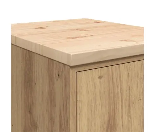 Garāžas Glabāšanas Skapis, 40X51X85 Cm Priedes Masīvkoks Vidaxl