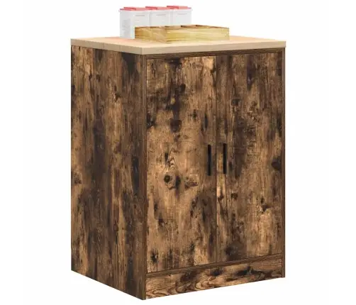 Garažo Spinta, 60X51X85 cm Pušies Medienos Masyvas