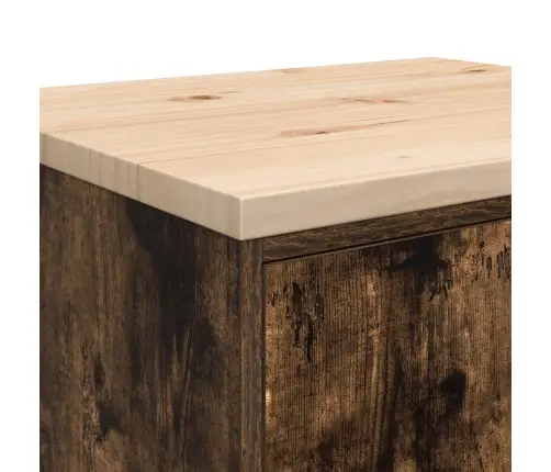 Garažo Spinta, 60X51X85 cm Pušies Medienos Masyvas