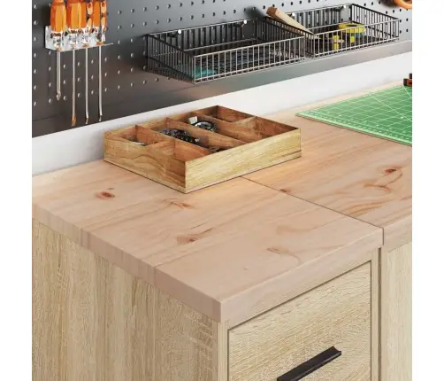 Garāžas Glabāšanas Skapis, 30X51X85 Cm Priedes Masīvkoks Vidaxl