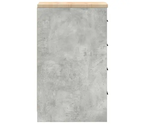 Garažo Spinta, 30X51X85 cm Pušies Medienos Masyvas