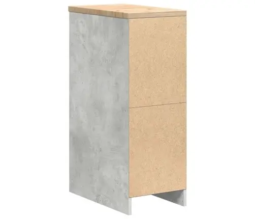 Garažo Spinta, 30X51X85 cm Pušies Medienos Masyvas