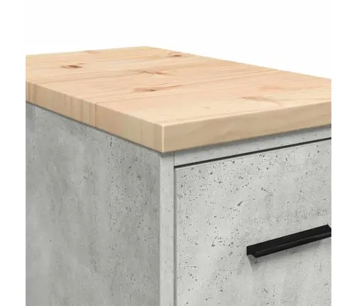 Garažo Spinta, 30X51X85 cm Pušies Medienos Masyvas