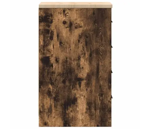 Garāžas Glabāšanas Skapis, 30X51X85 Cm Priedes Masīvkoks Vidaxl