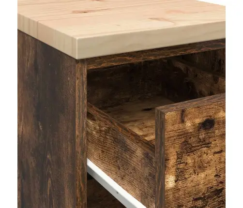 Garāžas Glabāšanas Skapis, 30X51X85 Cm Priedes Masīvkoks Vidaxl