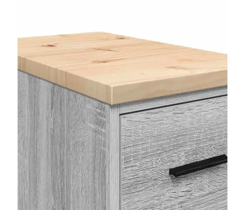 Garāžas Glabāšanas Skapis, 30X51X85 Cm Priedes Masīvkoks Vidaxl