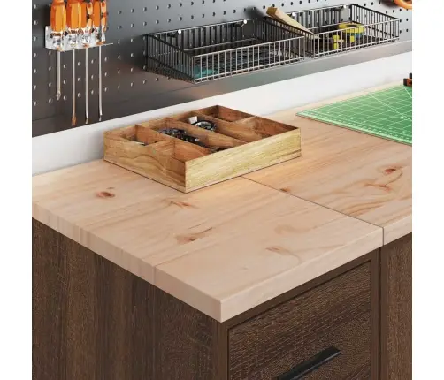 Garaaži Hoiukapp, Pruun Tamm 30X51X85 cm Männipuit