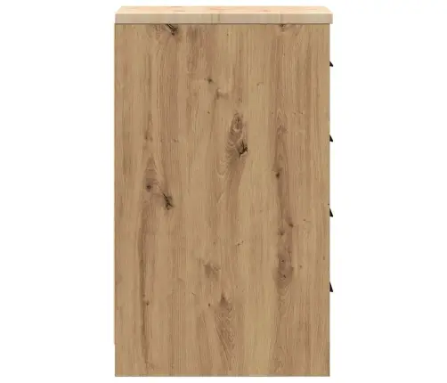 Garažo Spinta, 30X51X85 cm Pušies Medienos Masyvas