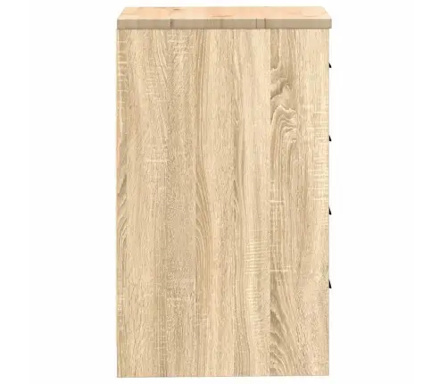 Garāžas Glabāšanas Skapis, 40X51X85 Cm Priedes Masīvkoks Vidaxl