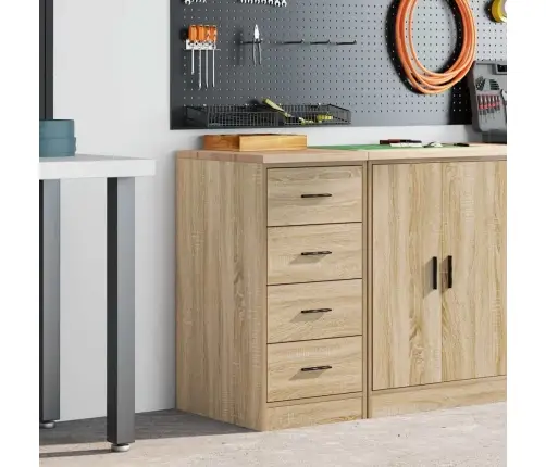 Garāžas Glabāšanas Skapis, 40X51X85 Cm Priedes Masīvkoks Vidaxl