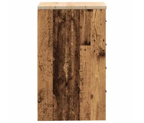 Garāžas Glabāšanas Skapis, 40X51X85 Cm Priedes Masīvkoks Vidaxl