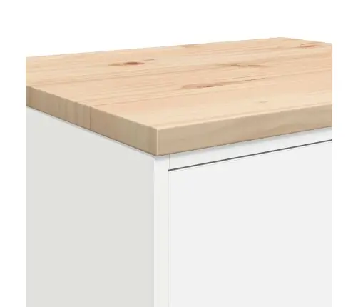 Garāžas Glabāšanas Skapis, Balts, 60X51X85 Cm Priedes Masīvkoks Vidaxl