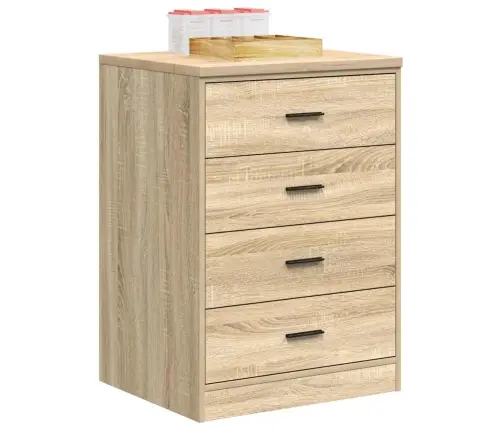 Garaaži Hoiukapp, Sonoma Tamm 60X51X85 cm Männipuit