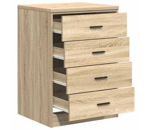 Garaaži Hoiukapp, Sonoma Tamm 60X51X85 cm Männipuit