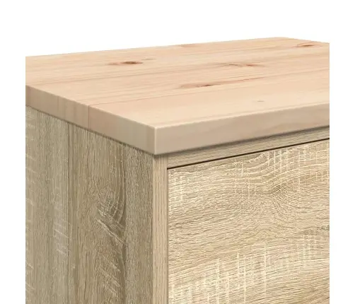 Garaaži Hoiukapp, Sonoma Tamm 60X51X85 cm Männipuit