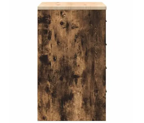 Garaaži Hoiukapp, Suitsutamm 60X51X85 cm Männipuit