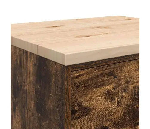 Garaaži Hoiukapp, Suitsutamm 60X51X85 cm Männipuit