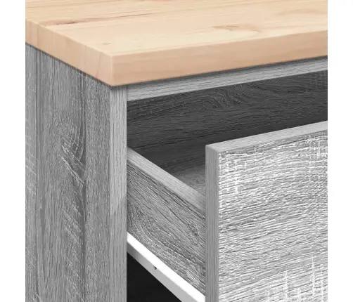 Garāžas Glabāšanas Skapis, 60X51X85 Cm Priedes Masīvkoks Vidaxl