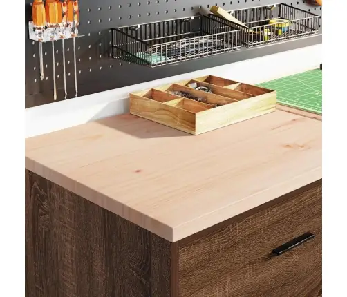 Garažo Spinta, 60X51X85 cm Pušies Medienos Masyvas