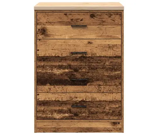 Garažo Spinta, 60X51X85 cm Pušies Medienos Masyvas