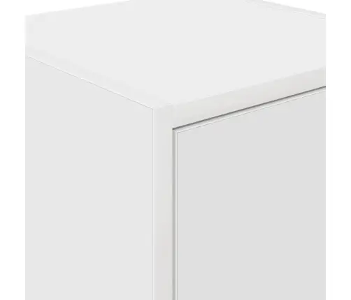 Sieninės Garažo Spintos, 2Vnt., Baltos, Mediena