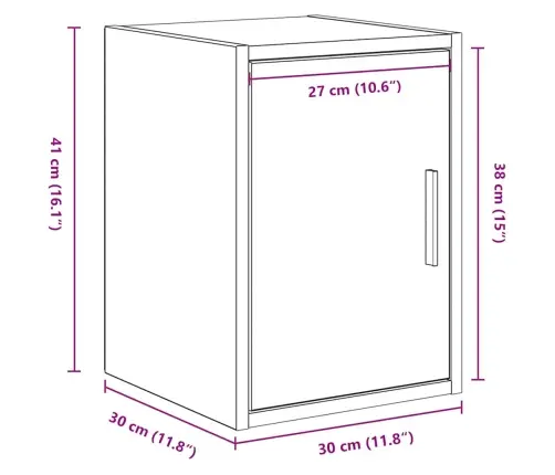 Garāžas Sienas Skapji, 2 Gab., Melna, Inženierijas Koks Vidaxl
