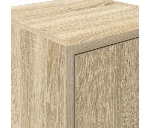 Garaaži Seinakapid 2 Tk, Sonoma Tamm, Tehispuit