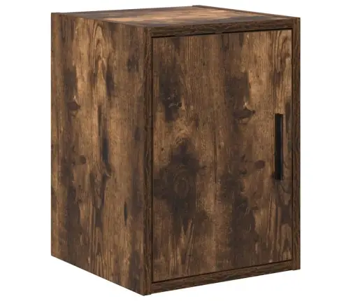 Garāžas Sienas Skapis Kūpināta Ozola Inženierijas Koks Vidaxl