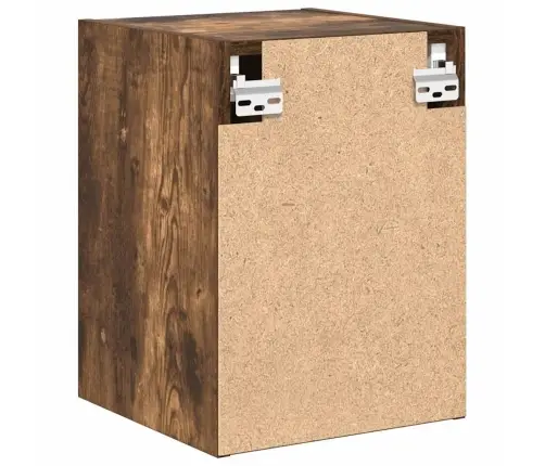 Garāžas Sienas Skapis Kūpināta Ozola Inženierijas Koks Vidaxl