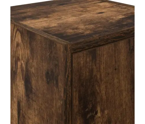 Garāžas Sienas Skapis Kūpināta Ozola Inženierijas Koks Vidaxl