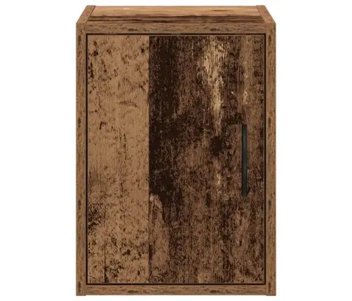 Garāžas Sienas Skapji, 2 Gab., Veci Dēļi, Inženierijas Koks Vidaxl