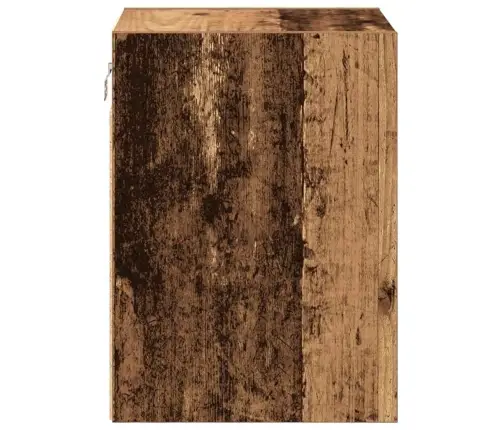 Garāžas Sienas Skapji, 2 Gab., Veci Dēļi, Inženierijas Koks Vidaxl