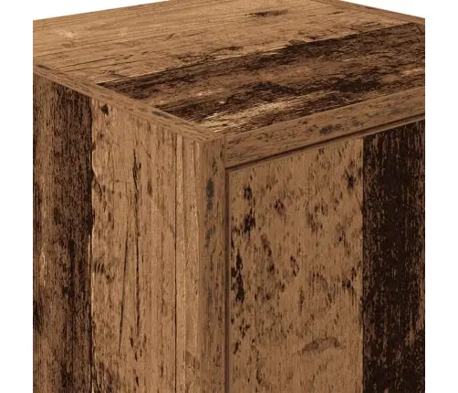 Garāžas Sienas Skapji, 2 Gab., Veci Dēļi, Inženierijas Koks Vidaxl