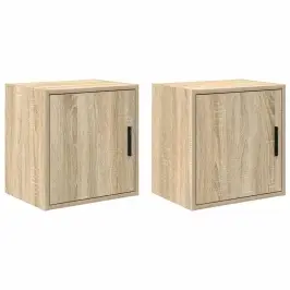 Garāžas Sienas Skapji, 2Gab., Ozolkoka Krāsa, Inženierijas Koks Vidaxl