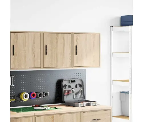 Sieninės Garažo Spintos, 2Vnt., Ąžuolo, Mediena