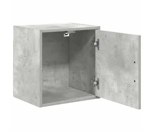 Garāžas Sienas Skapji, 2 Gab., Betona Pelēki, Inženierijas Koks Vidaxl