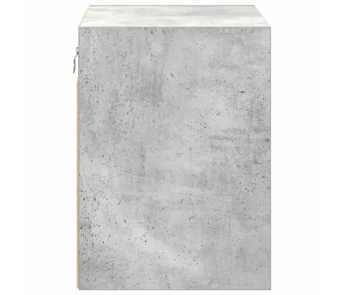 Garāžas Sienas Skapji, 2 Gab., Betona Pelēki, Inženierijas Koks Vidaxl