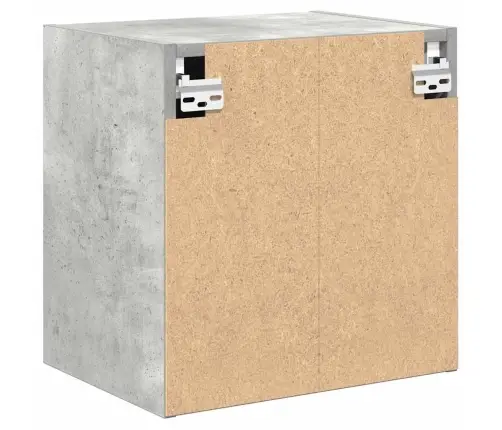 Garāžas Sienas Skapji, 2 Gab., Betona Pelēki, Inženierijas Koks Vidaxl