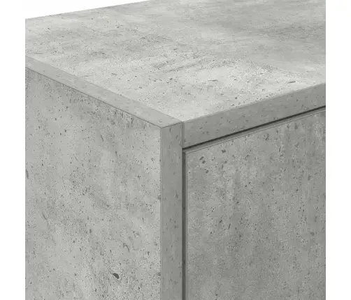 Garāžas Sienas Skapji, 2 Gab., Betona Pelēki, Inženierijas Koks Vidaxl