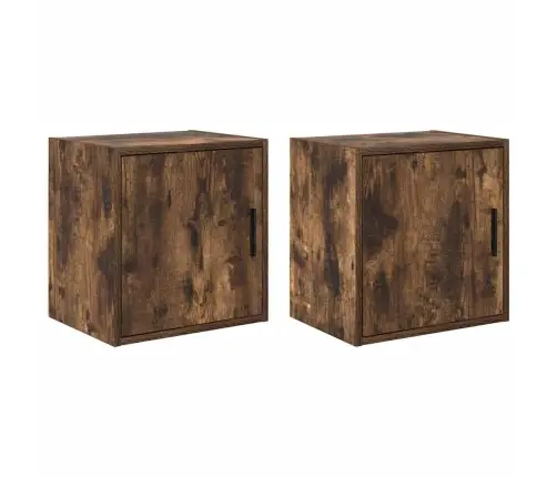 Sieninės Garažo Spintos, 2Vnt., Dūminės, Mediena